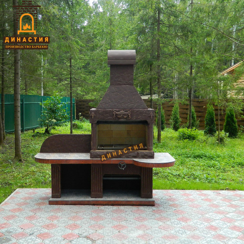 Печь барбекю №14